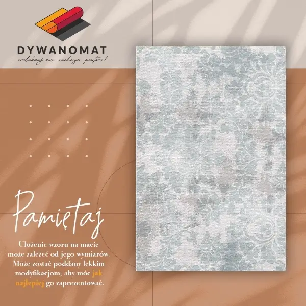 Vinylmatta Persiska blommor