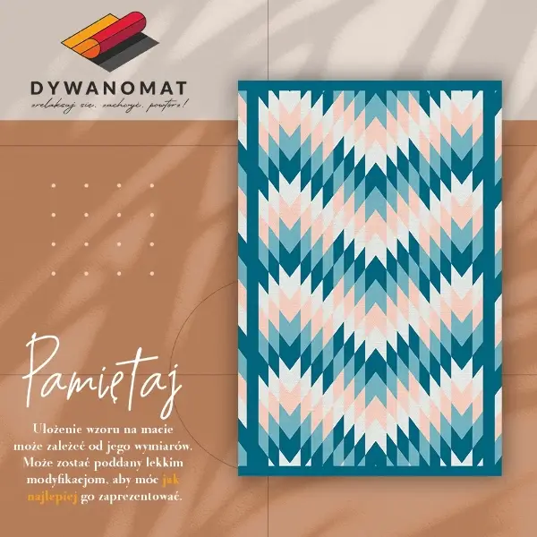 Vinylmatta Geometrisk fisk