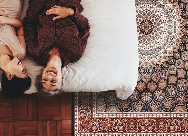 Vinylmatta Geometrisk mandala