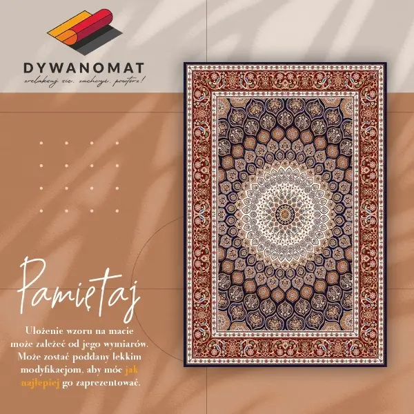 Vinylmatta Geometrisk mandala