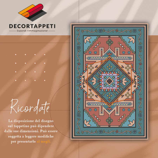 Vinylmatta Arabgeometri