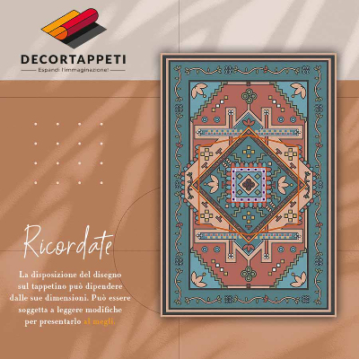 Vinylmatta Arabgeometri