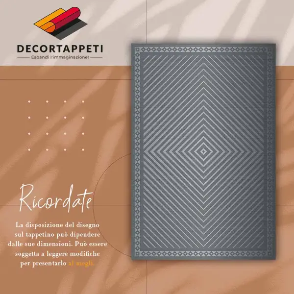 Vinylmatta Geometriska diamanter