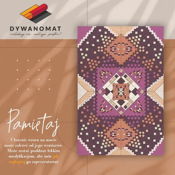 Vinylmatta Geometriska diamanter