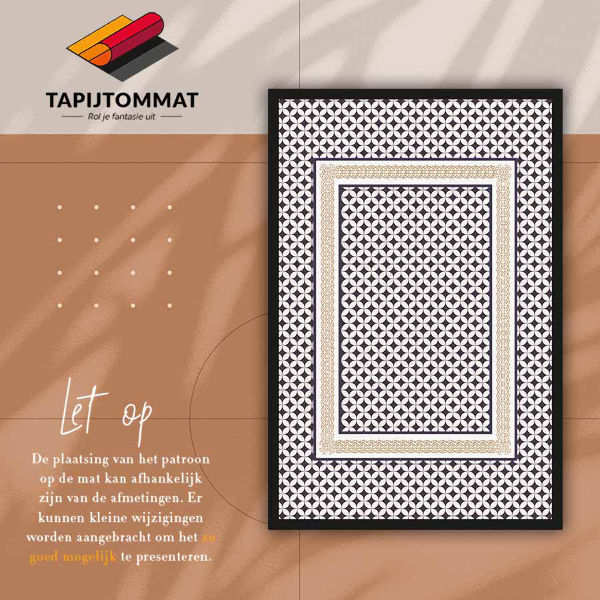 Vinylmatta Geometrisk fläta