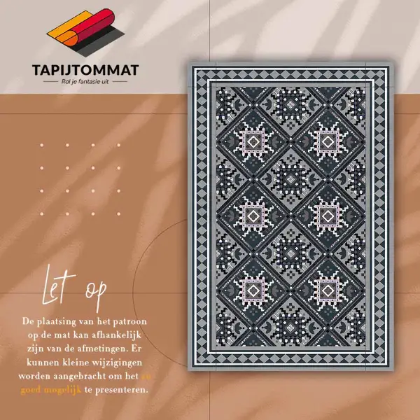 Vinylmatta Arabgeometri