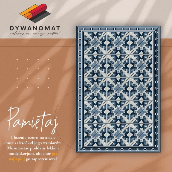 Vinylmatta Geometriska diamanter