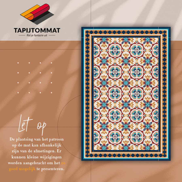 Vinylmatta Flackgeometri