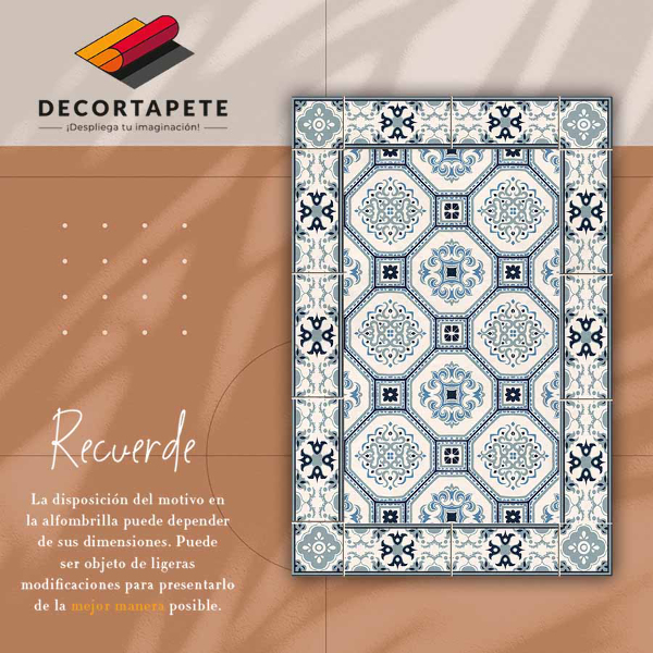 Vinylmatta Geometriska former