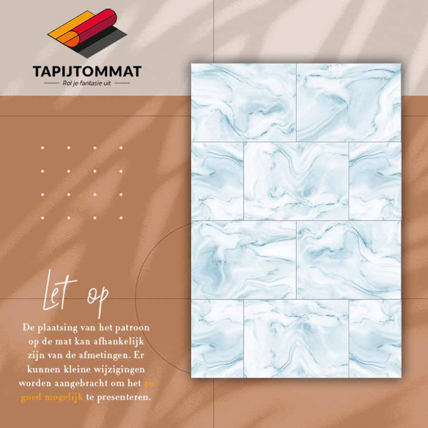 Vinylmatta Marmorplattor