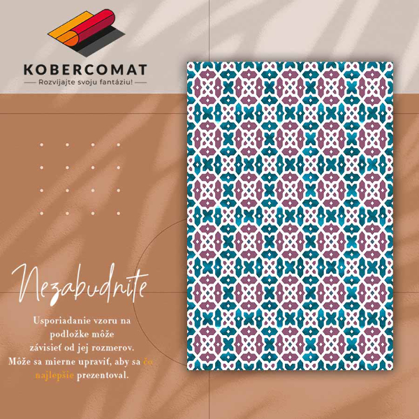 Vinylmatta Geometriska former