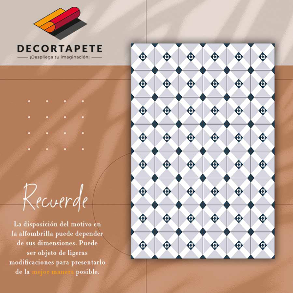 Vinylmatta Geometriska diamanter
