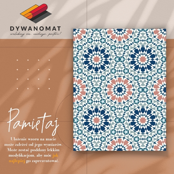 Vinylmatta Marockansk geometri