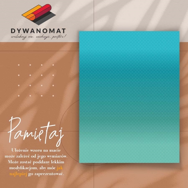 Vinylmatta Geometriska skalor
