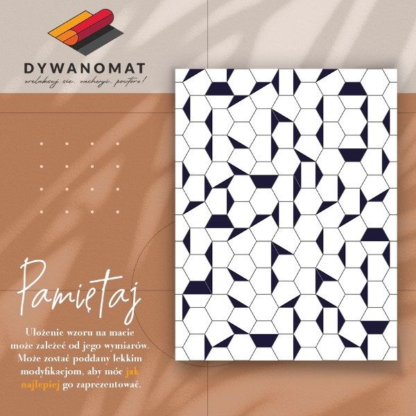 Vinylmatta Hexag