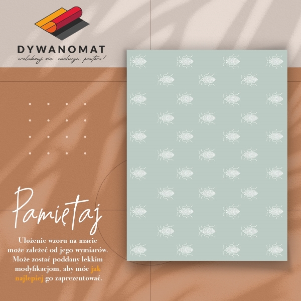 Vinylmatta Maskar