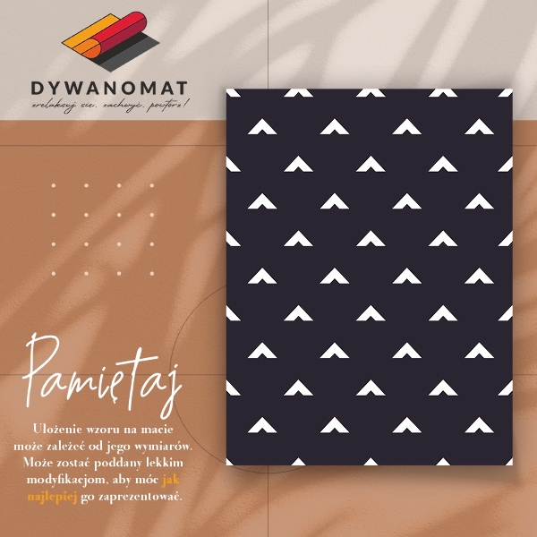Vinylmatta Geometriska pilar