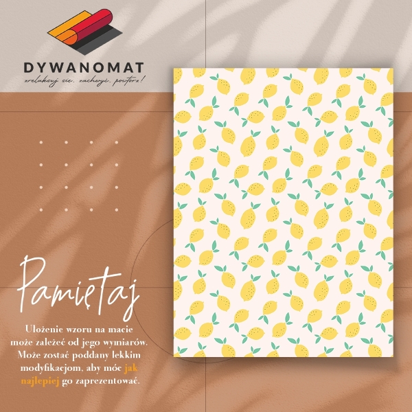 Vinylmatta Citroner