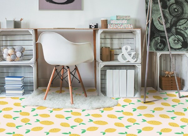 Vinylmatta Citroner