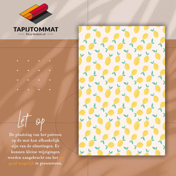 Vinylmatta Citroner