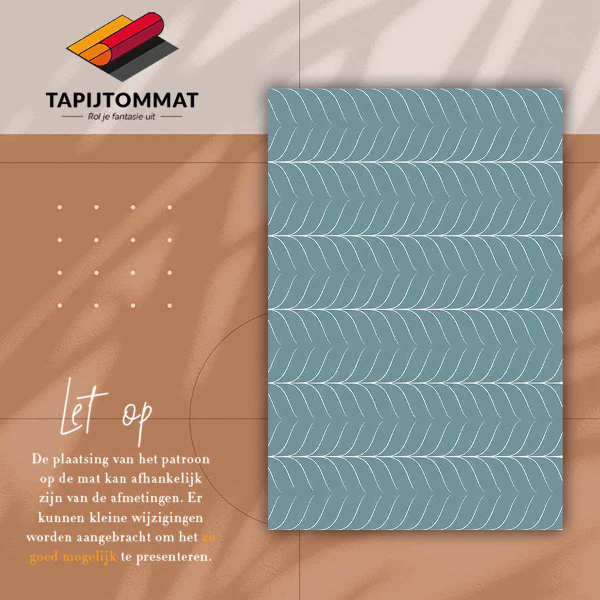 Vinylmatta Abstrakt form