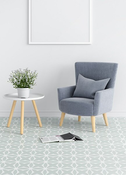 Vinylmatta Geometriska stjärnor