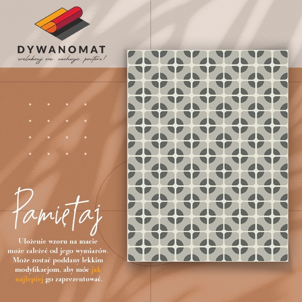 Vinylmatta Geometriska hjul