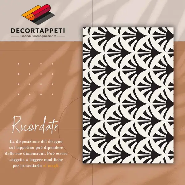 Vinylmatta Geometriska blad