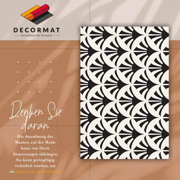 Vinylmatta Geometriska blad