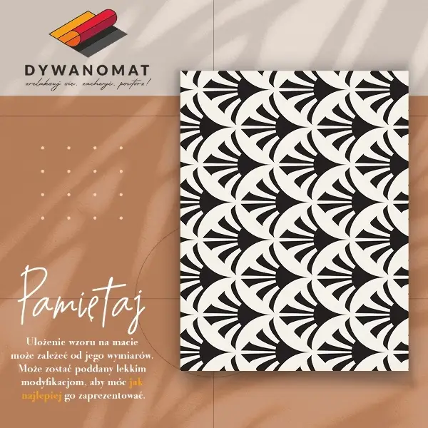Vinylmatta Geometriska blad