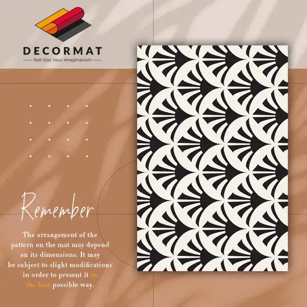 Vinylmatta Geometriska blad