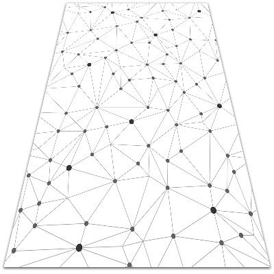 Vinylmatta Geometriskt nät