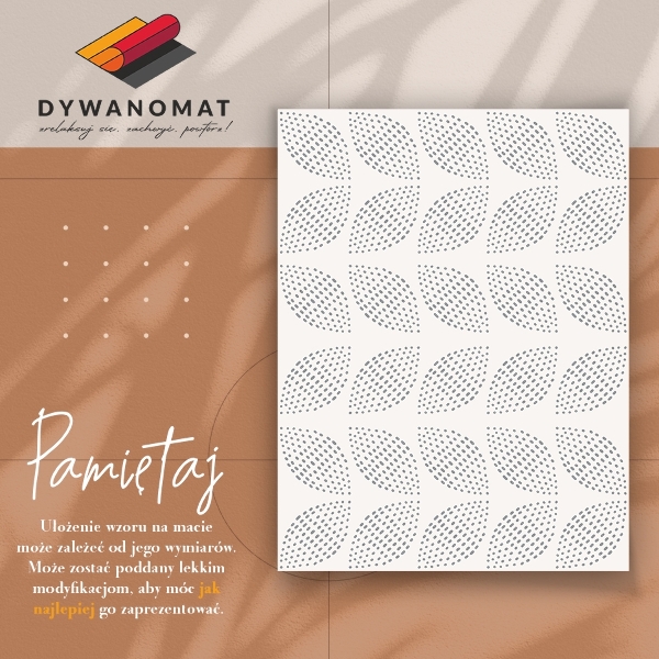 Vinylmatta Prickblommor