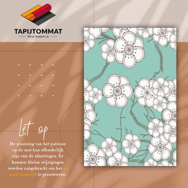 Vinylmatta Geometriska knoppar