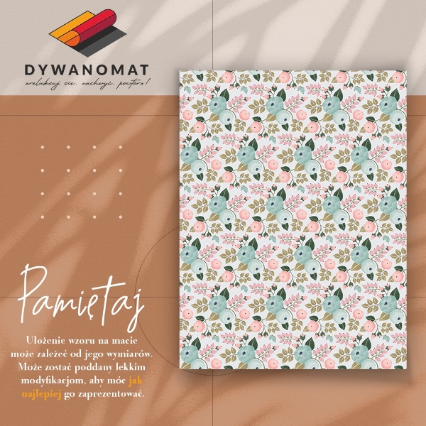 Vinylmatta Blommor