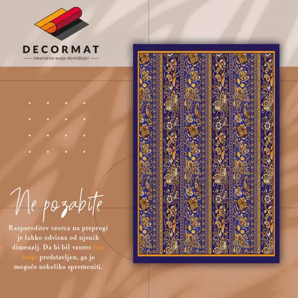 Vinylmatta Vintage paisley
