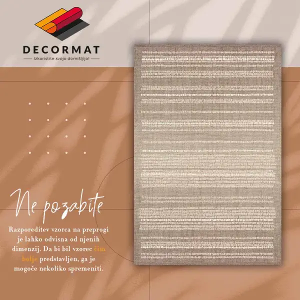 Vinylmatta Beige