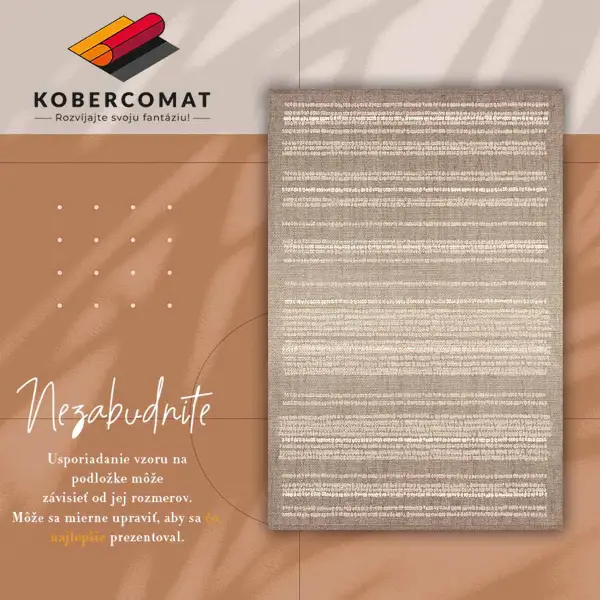 Vinylmatta Beige