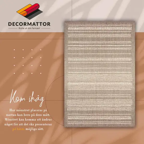 Vinylmatta Beige