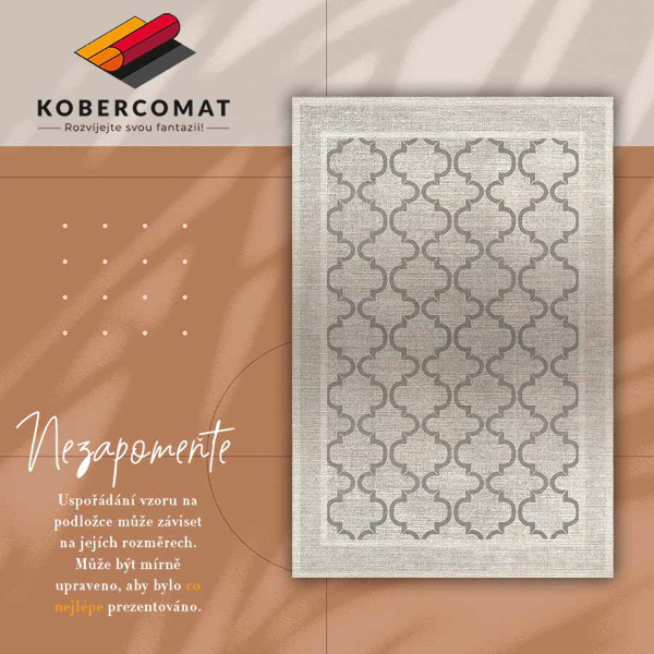Vinylmatta Marockansk design