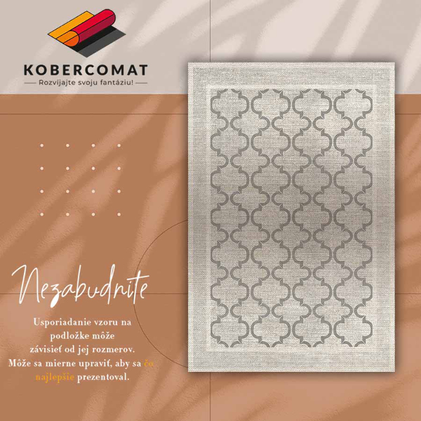 Vinylmatta Marockansk design