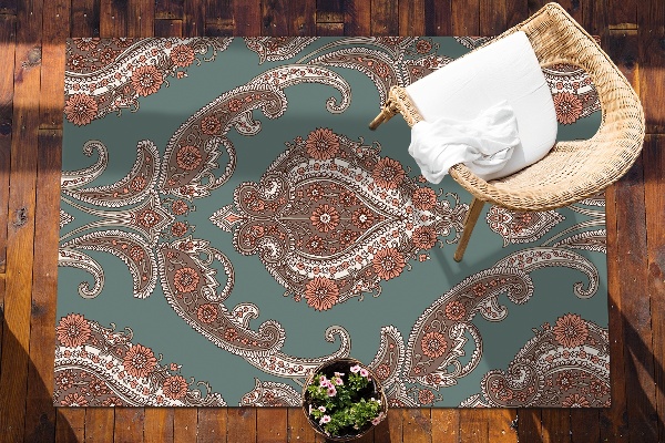 Balkongmatta Paisley vintage