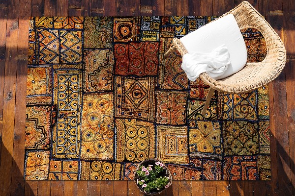 Balkongmatta Turkisk mosaik