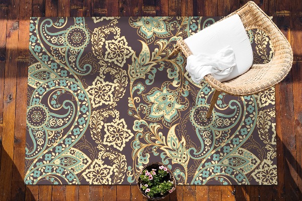 Balkongmatta Paisley asiatisk stil