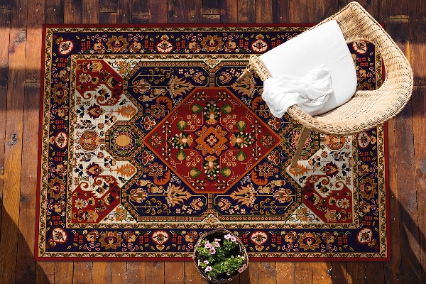 Matta utomhus Rika mönster