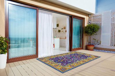 Balkong matta Persisk stil vackra detaljer