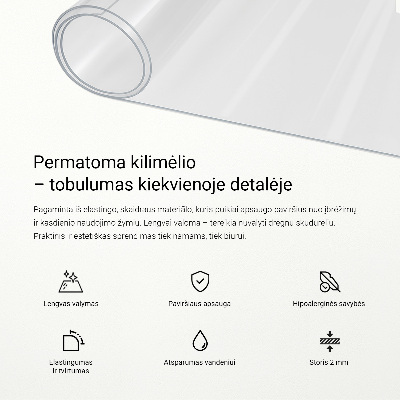 Mjukt glas för skrivbordet