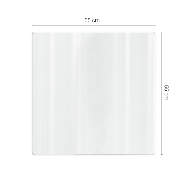 Mjukt glas för skrivbordet