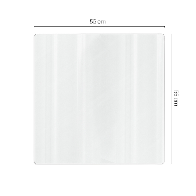 Mjukt glas för skrivbordet