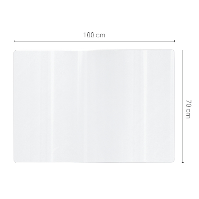 Mjukt glas transparent